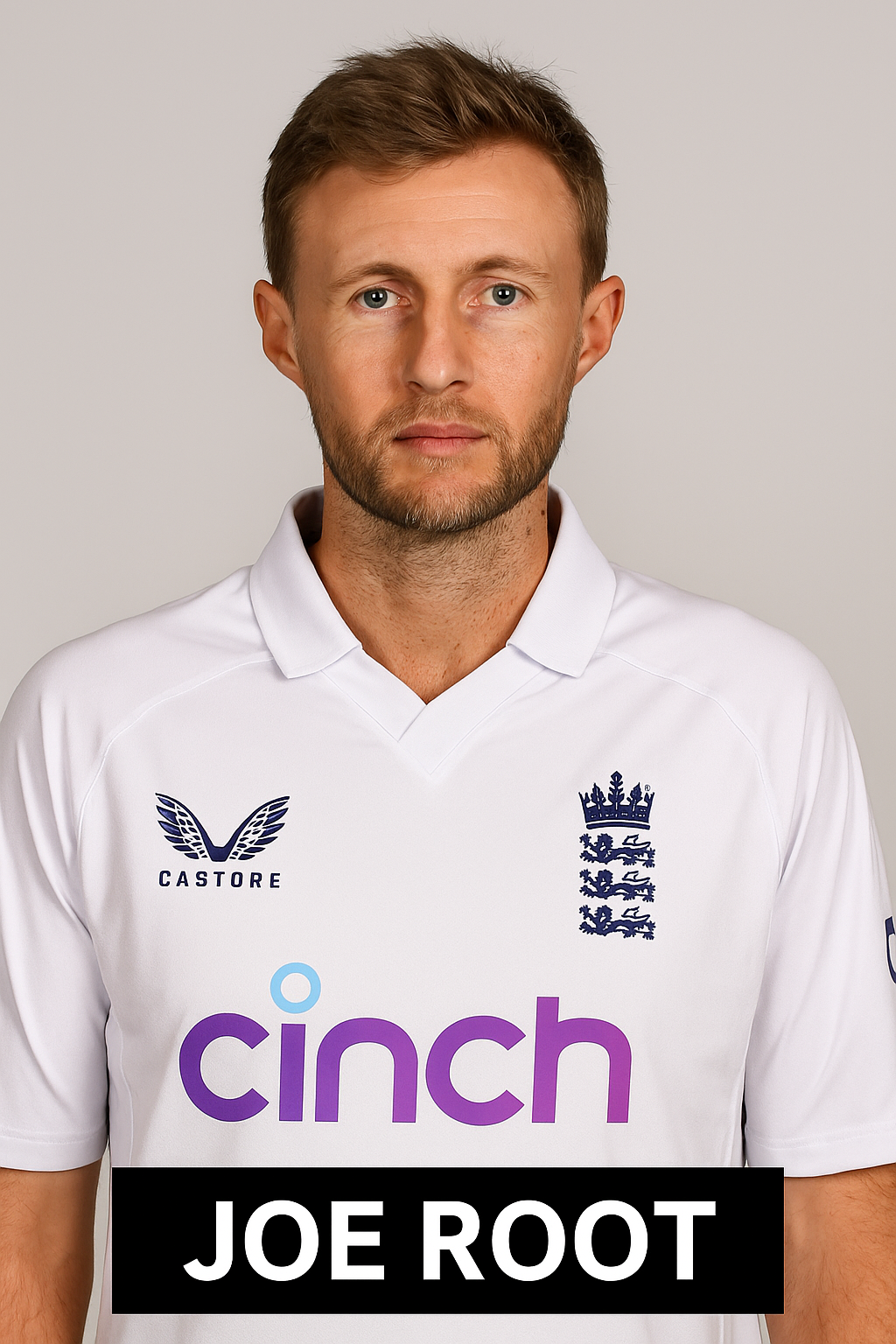 alt="Joe Root in England Test Jersey - Official Portrait"