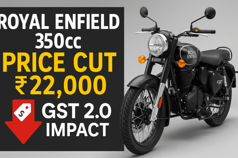 Royal Enfield 350cc Bikes Get Cheaper By ₹22,000 After GST 2.0 | Himalayan & 650cc Prices Hike