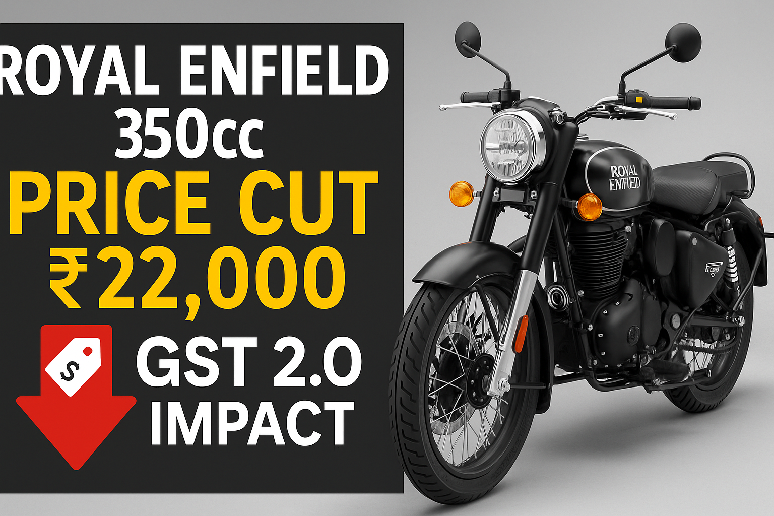 Royal Enfield 350cc Bikes Get Cheaper By ₹22,000 After GST 2.0 | Himalayan & 650cc Prices Hike
