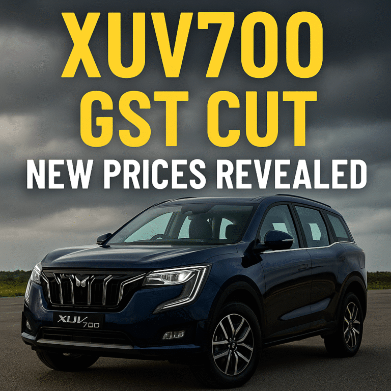 Mahindra XUV700 GST Cut – New Prices Revealed