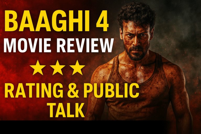 Baaghi 4 Movie Review and Rating with Public Talk 2025