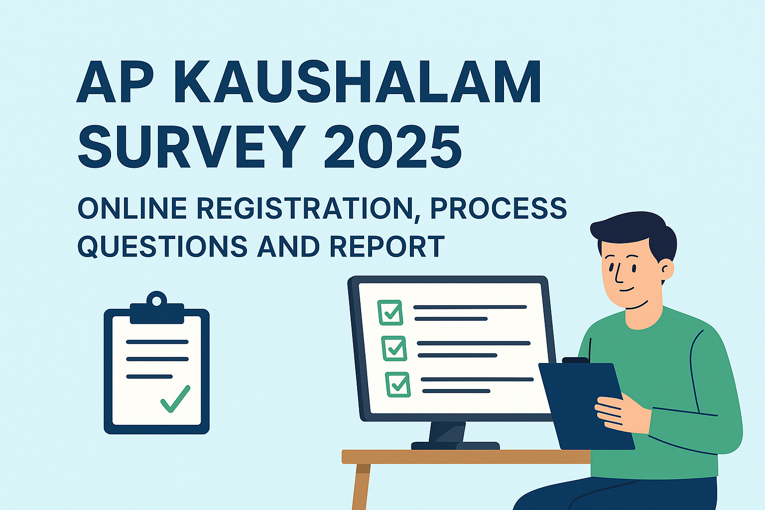 AP Kaushalam Survey 2025 Online Registration, Process, Questions and Report in Telugu
